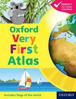 Book Cover for Oxford Very First Atlas by Patrick Wiegand