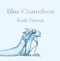 Book Cover for Blue Chameleon by Emily Gravett