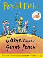 Book Cover for James and the Giant Peach by Roald Dahl