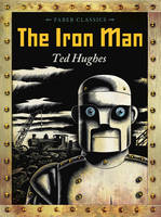 Book Cover for The Iron Man by Ted Hughes