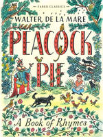 Book Cover for Peacock Pie A Book of Rhymes by Walter de la Mare