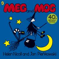 Book Cover for Meg and Mog by Helen Nicoll