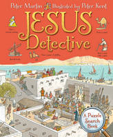 Book Cover for Jesus Detective A Puzzle Search Book by Peter Martin