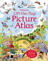 Book Cover for Usborne Lift the Flap Picture Atlas by Alex Frith, Kate Leake