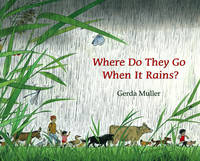 Book Cover for Where Do They Go When it Rains? by Gerda Muller