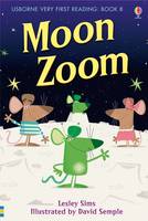 Book Cover for Usborne Very First Reading 8: Moon Zoom by Lesley Sims