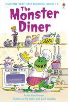 Book Cover for Usborne Very First Reading 13: The Monster Diner by Mairi Mackinnon