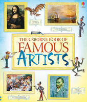 Book Cover for Book of Famous Artists by Rosie Dickins