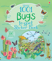 Book Cover for 1001 Bugs to Spot Sticker Book by Emma Helbrough