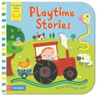 Book Cover for Playtime Stories Baby's First Storybook: Follow the Finger Trails by Luana Rinaldo