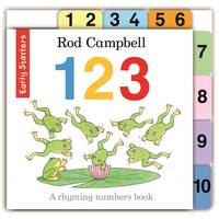 Book Cover for Early Starters: 123 by Rod Campbell