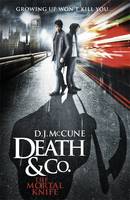 Book Cover for The Mortal Knife by D. J. McCune