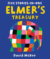 Book Cover for Elmer's Treasury by David McKee