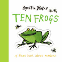 Book Cover for Quentin Blake's Ten Frogs (Board Book) by Quentin Blake