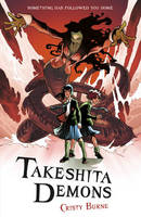 Book Cover for Takeshita Demons by Cristy Burne