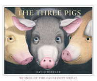 Book Cover for The Three Pigs by David Wiesner