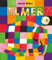 Book Cover for Elmer 30th Anniversary Collector's Edition with Limited Edition Print by David McKee