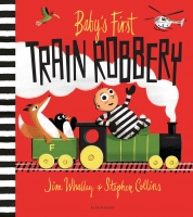 Book Cover for Baby's First Train Robbery by Jim Whalley