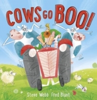 Book Cover for Cows Go Boo! by Steve Webb