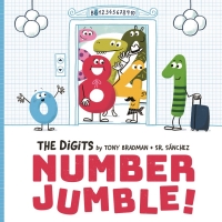 Book Cover for The Digits: Number Jumble by Tony Bradman