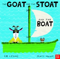 Book Cover for The Goat and the Stoat and the Boat by Em Lynas