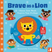 Book Cover for Brave as a Lion by Mama Makes Books