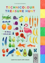 Book Cover for Technicolor Treasure Hunt Learn to Count with Nature by Hvass & Hannibal