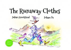 Book Cover for The Runaway Clothes by Julian Armitstead