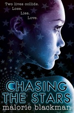 Book Cover for Chasing the Stars by Malorie Blackman