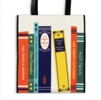 Book Cover for Literary Tales Reusable Tote by 