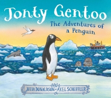 Book Cover for Jonty Gentoo by Julia Donaldson