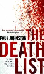 Book Cover for The Death List by Paul Johnston