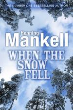 Book Cover for When the Snow Fell by Henning Mankell