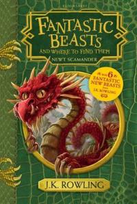 Book Cover for Fantastic Beasts & Where to Find Them Hogwarts Library Book by J. K. Rowling