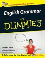 Book Cover for English Grammar For Dummies by Lesley Ward, Geraldine Woods