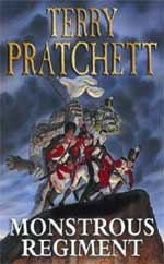 Book Cover for Monstrous Regiment by Terry Pratchett