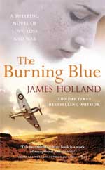 Book Cover for The Burning Blue by James Holland