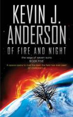 Of Fire and Night : The Saga of Seven Suns - Book 5