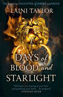 Book Cover for Days of Blood and Starlight by Laini Taylor