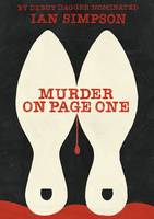 Book Cover for Murder on Page One by Ian Simpson