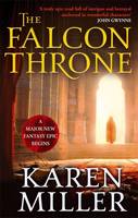 Book Cover for The Falcon Throne by Karen Miller