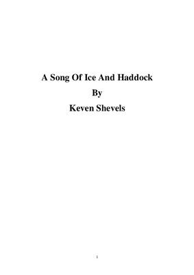 A Song Of Ice And Haddock
