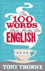 Book Cover for Jolly Wicked Actually: The Hundred Words That Make Us English by Tony Thorne