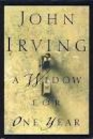 Book Cover for A Widow for One Year by John Irving