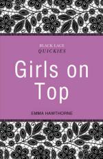 Book Cover for Black Lace Quickies: Girls on Top by Emma Hawthorne