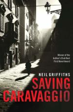 Book Cover for Saving Caravaggio by Neil Griffiths