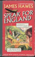 Book Cover for Speak for England by James Hawes