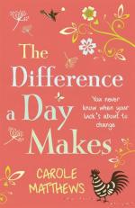 Book Cover for The Difference a Day Makes by Carole Matthews