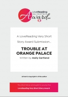 Book Cover for Trouble At Orange Palace by Molly Gartland