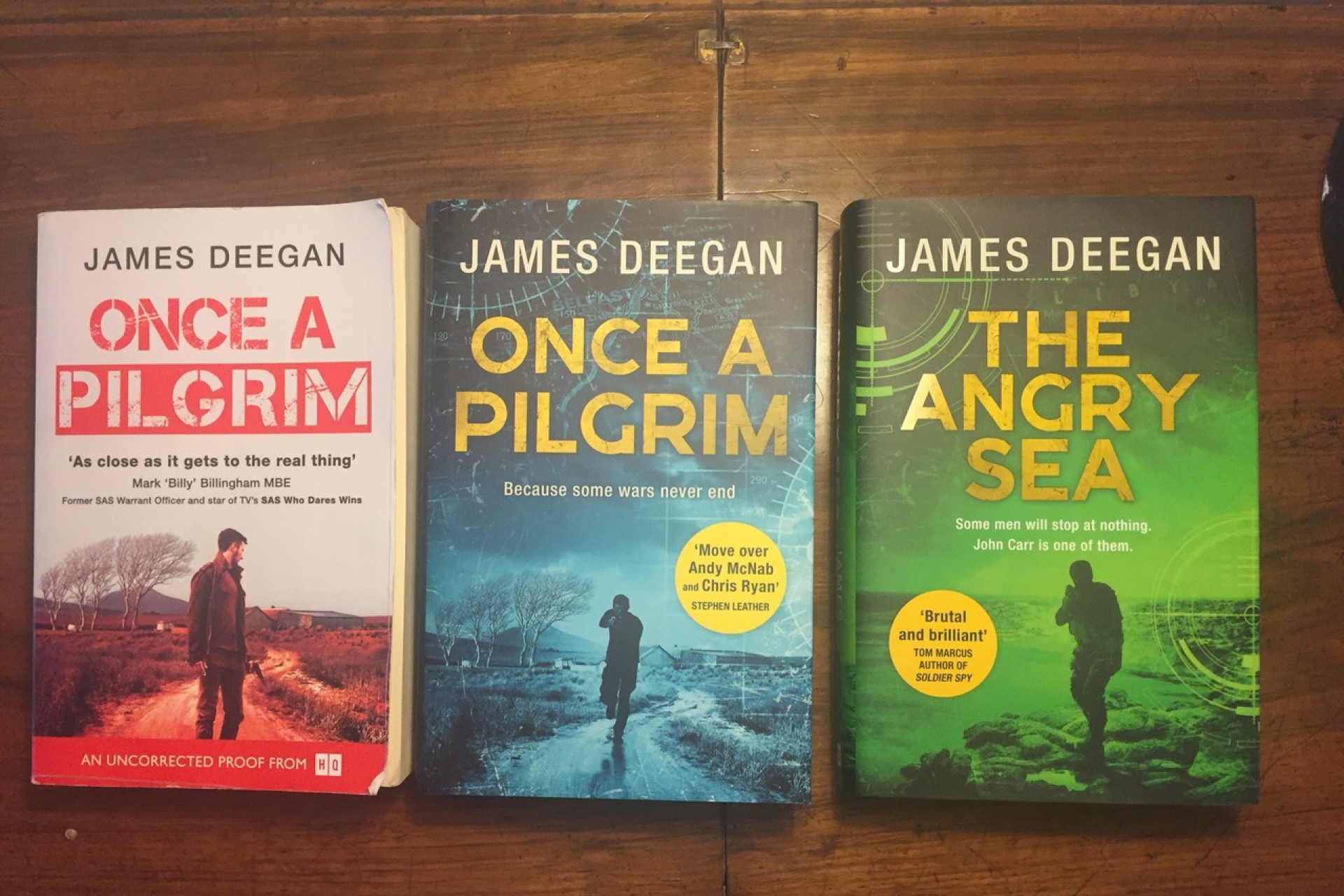 Putting Authors in the Picture #5: James Deegan